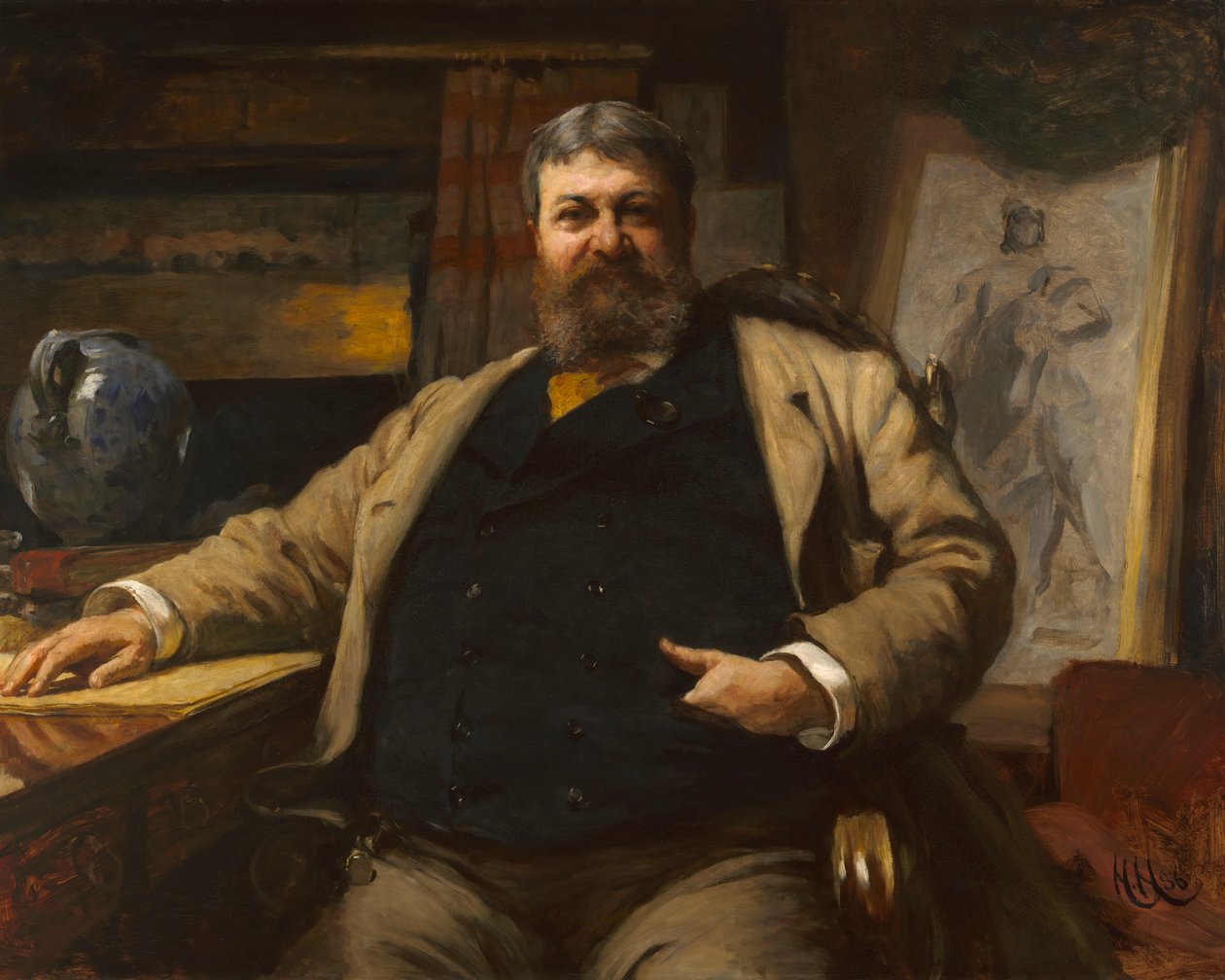 H. H. Richardson, 1886 de Hubert von Herkomer