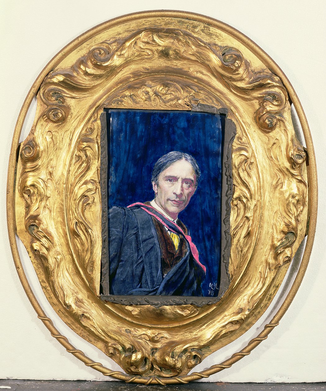 Autorretrato del artista, 1878 de Hubert von Herkomer