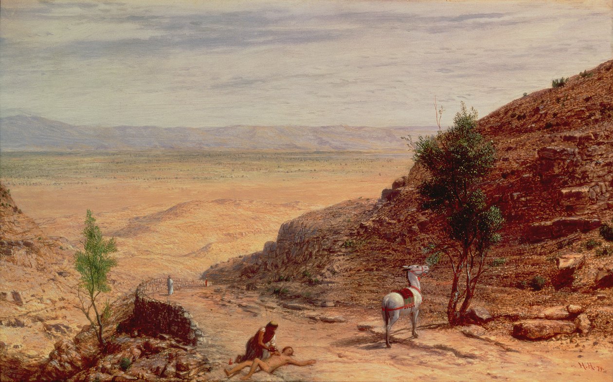 El camino entre Jerusalén y Jericó de Hubert von Herkomer