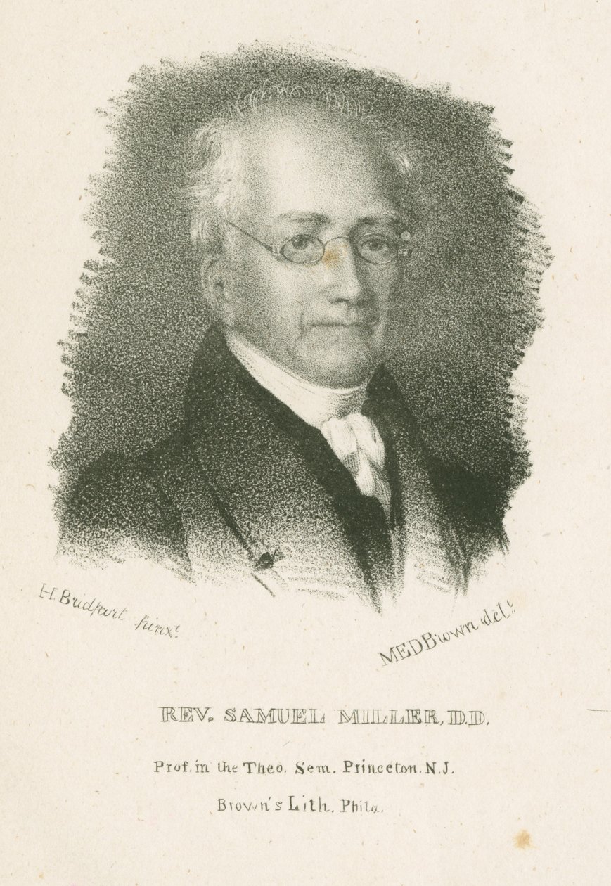 Rev. Samuel Miller, D.D. de Hugh Bridgeport