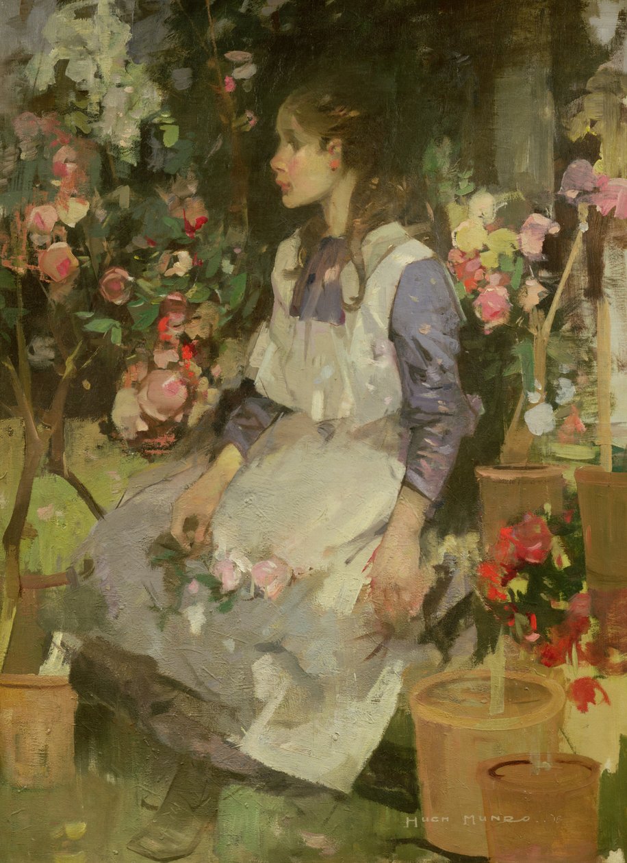 Joven jardinero de Hugh Munro