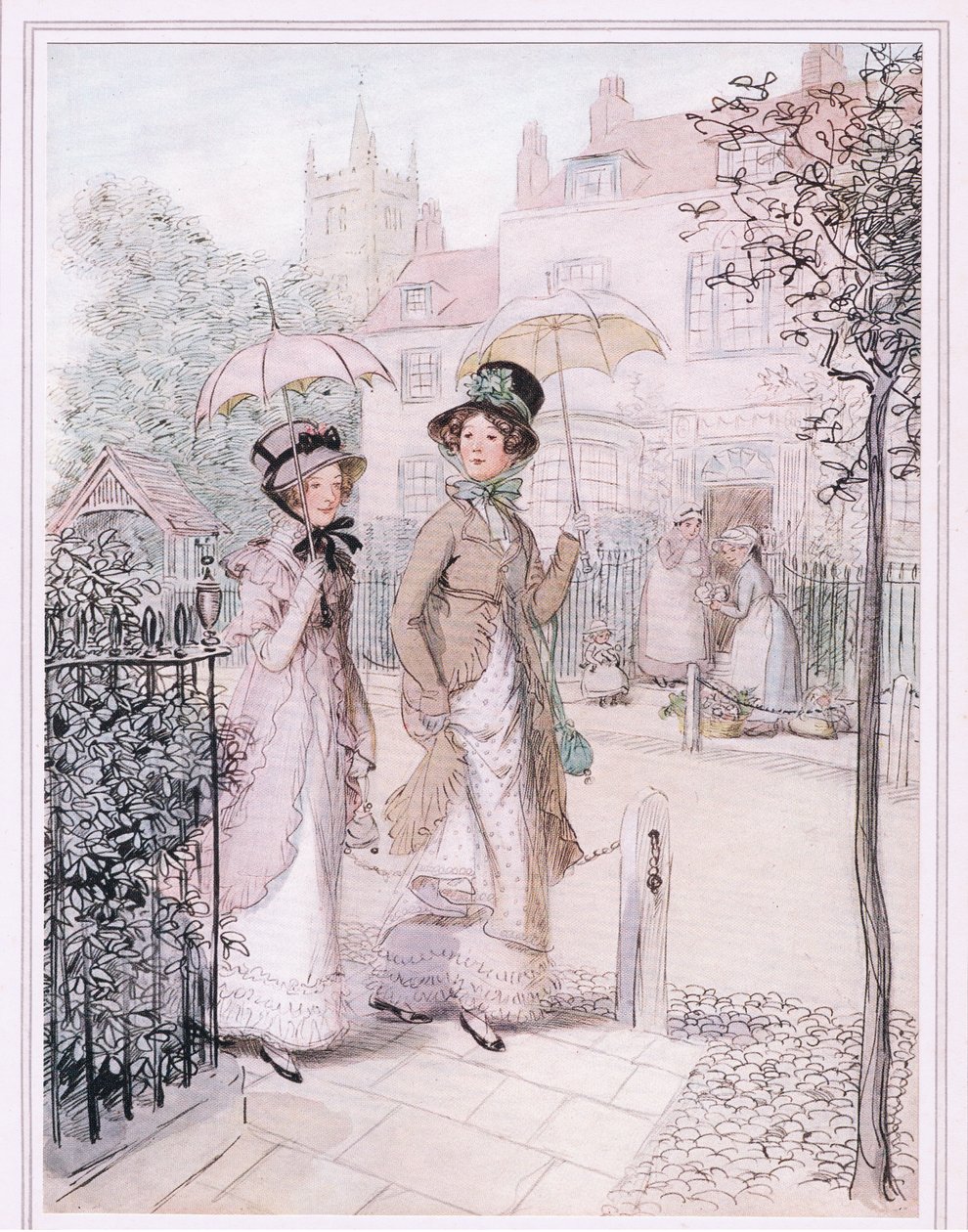 Miss Willoughby: Ahora somos conocidas en todas partes, Susan, tú y yo, como las solteronas de Quality Street. de Hugh Thomson
