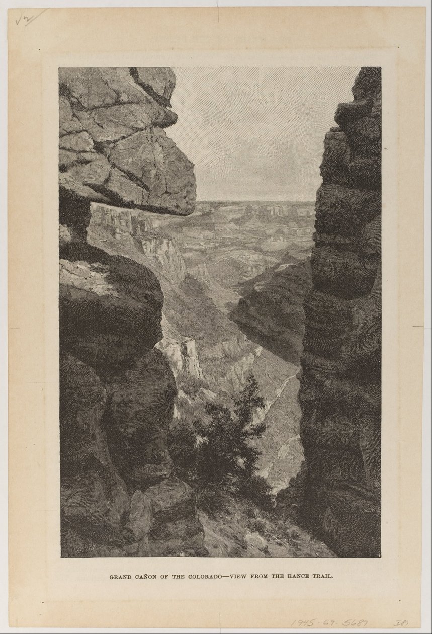 Gran Cañón del Colorado, Vista desde el Sendero Hance de Hugh Bolton Jones