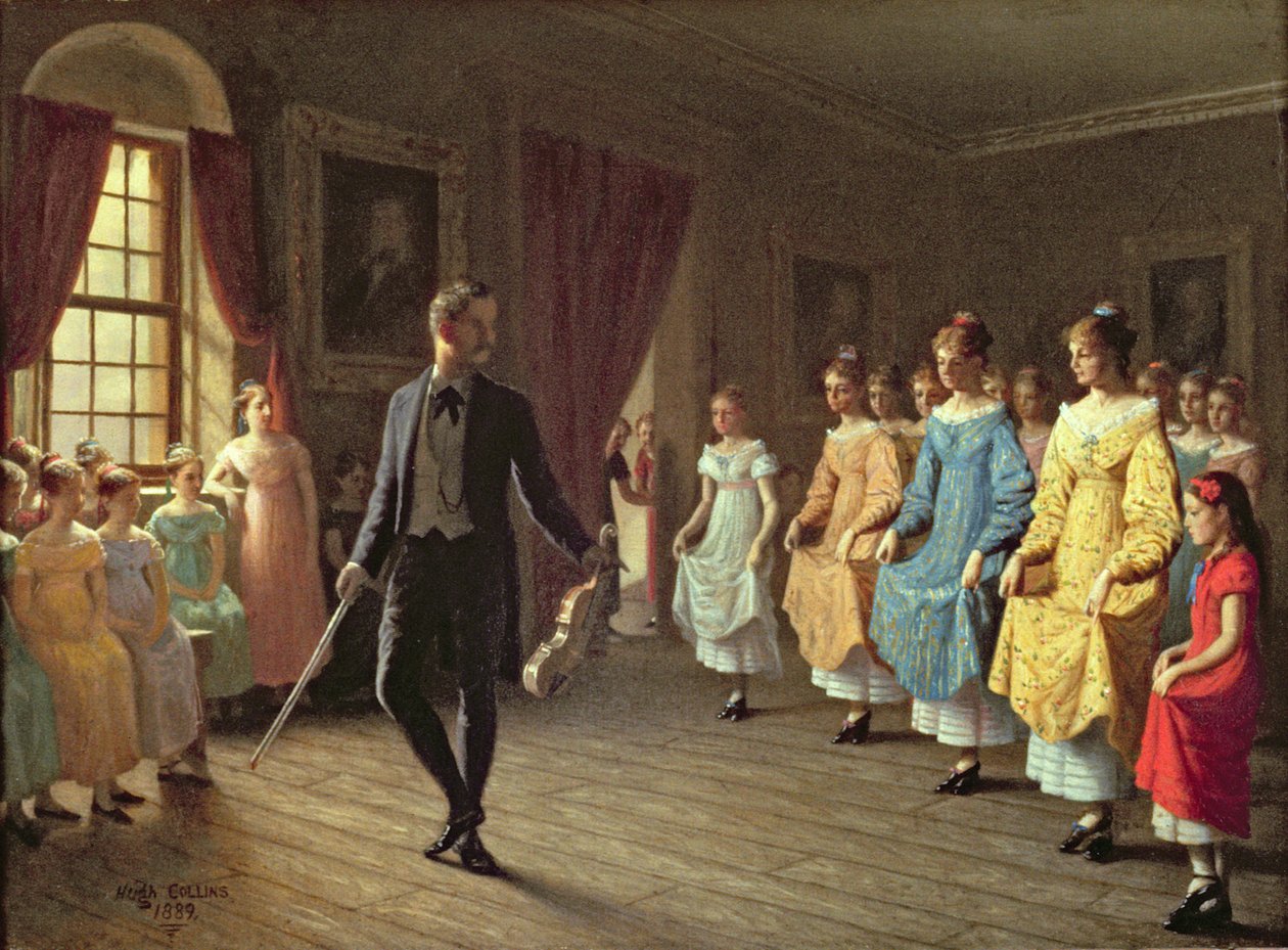 La lección de baile de Hugh Collins
