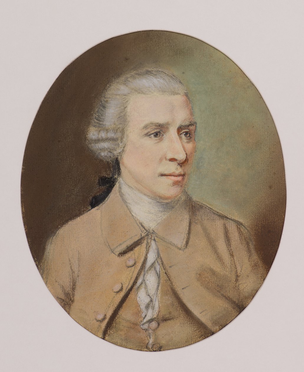 Retrato de un hombre (o Gavin Hamilton) de Hugh Douglas (manner of) Hamilton