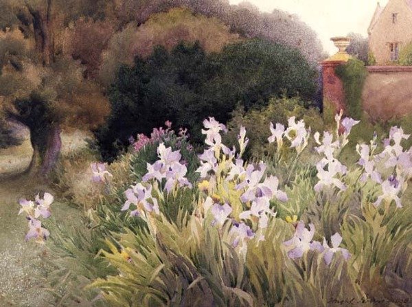 Burton Bradstock, Dorset, Hacia la Tarde de Hugh L. Norris