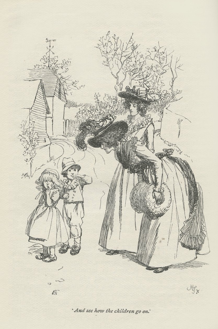 Y mira cómo van los niños de Hugh Thomson