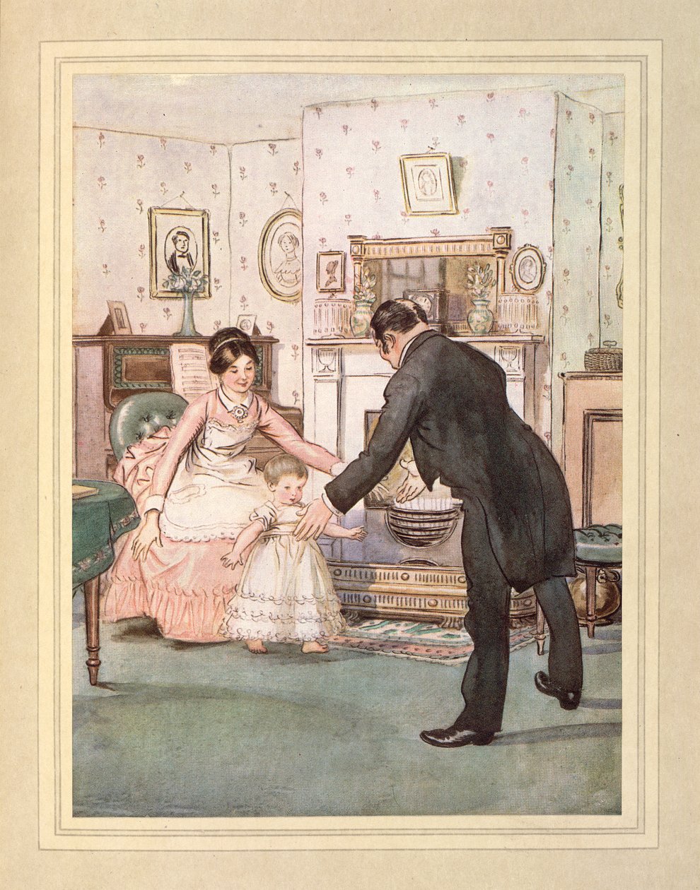 Niño y mayordomo, de 
