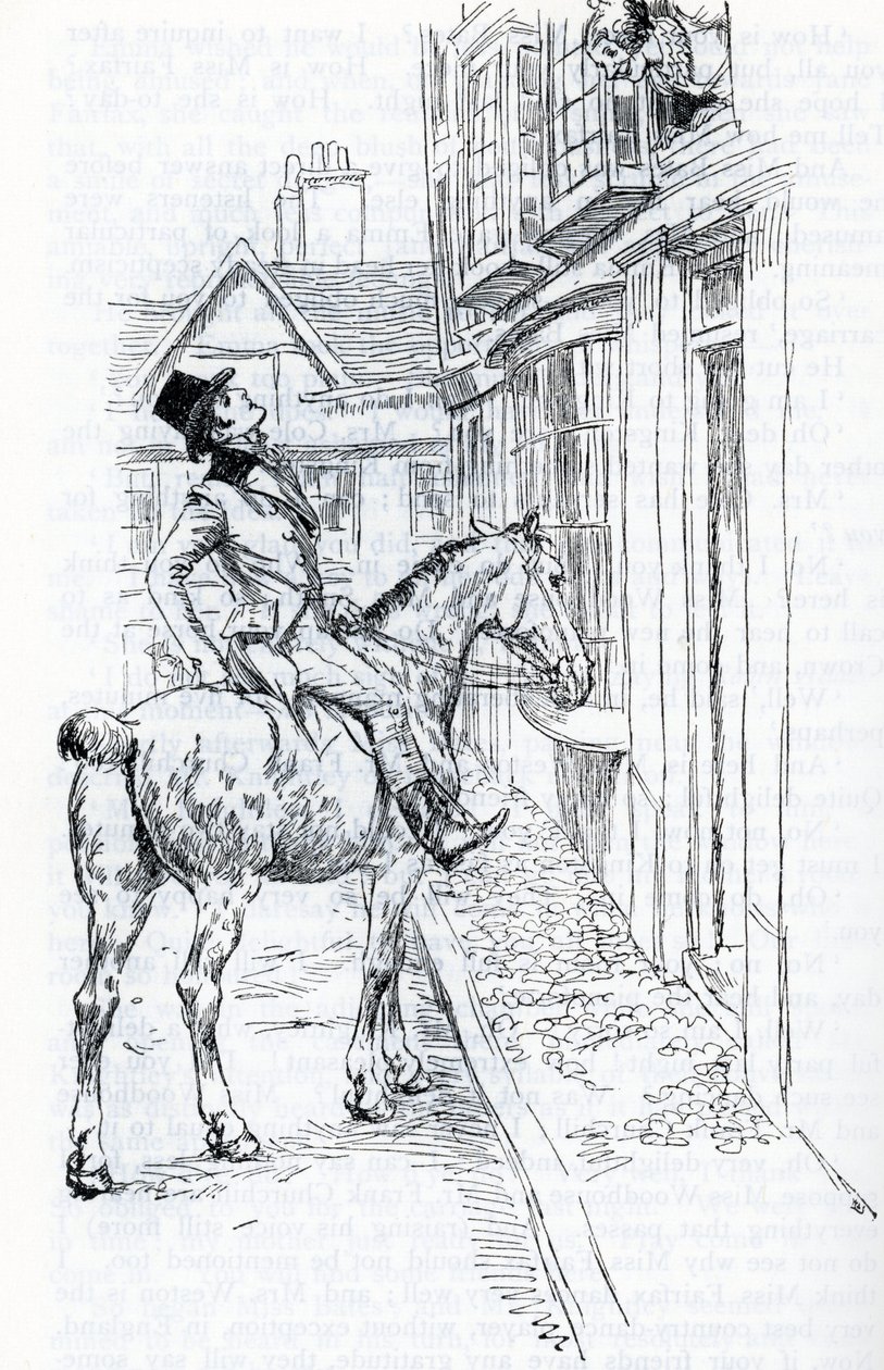 Ilustración para "Emma" de Jane Austen de Hugh Thomson