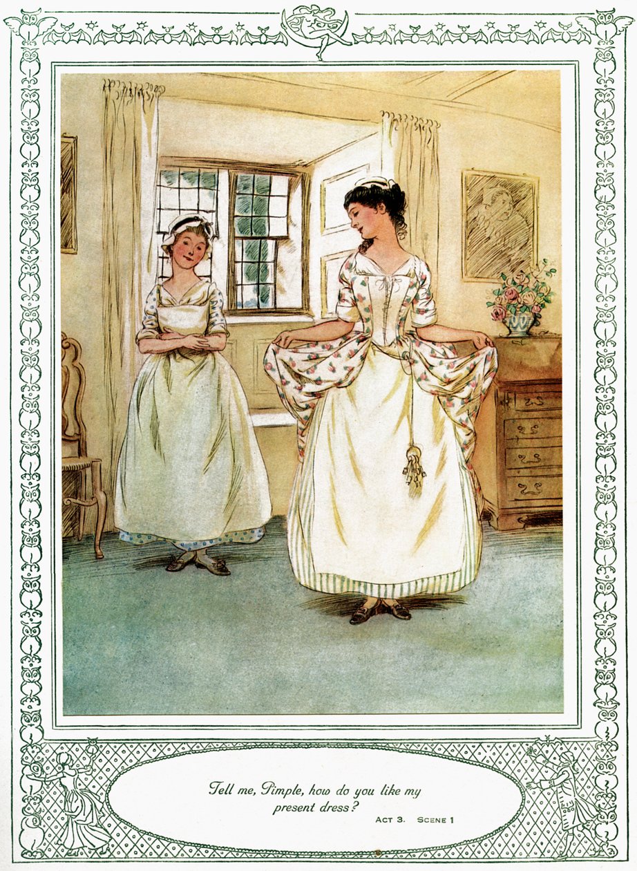 La comedia de Oliver Goldsmith 