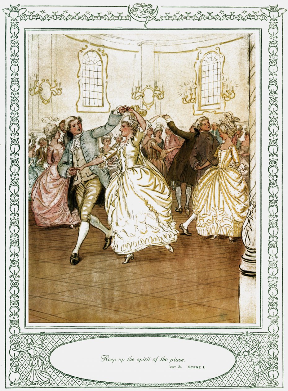 La comedia de Oliver Goldsmith 