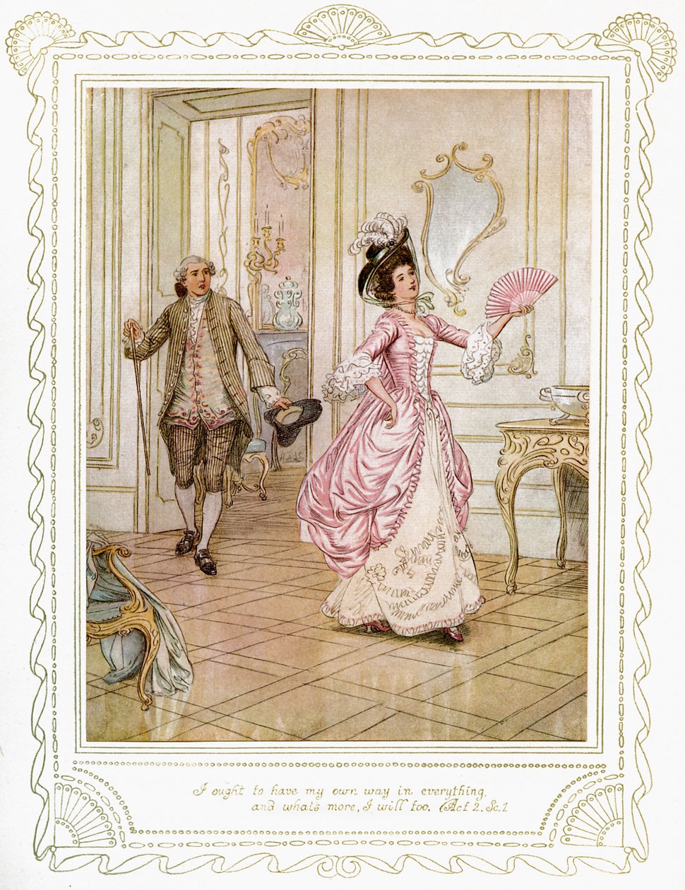 La escuela de la calumnia de Hugh Thomson