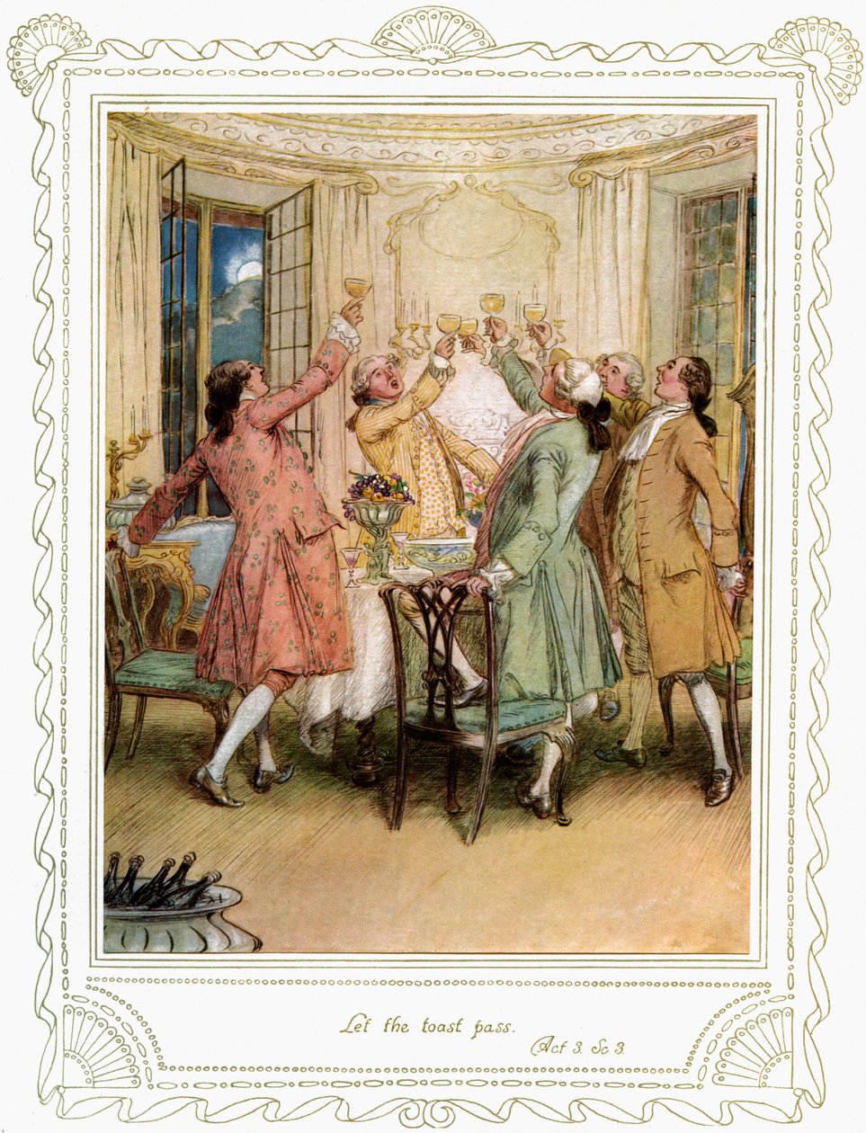 Obra de teatro de Richard Brinsley Sheridan de Hugh Thomson
