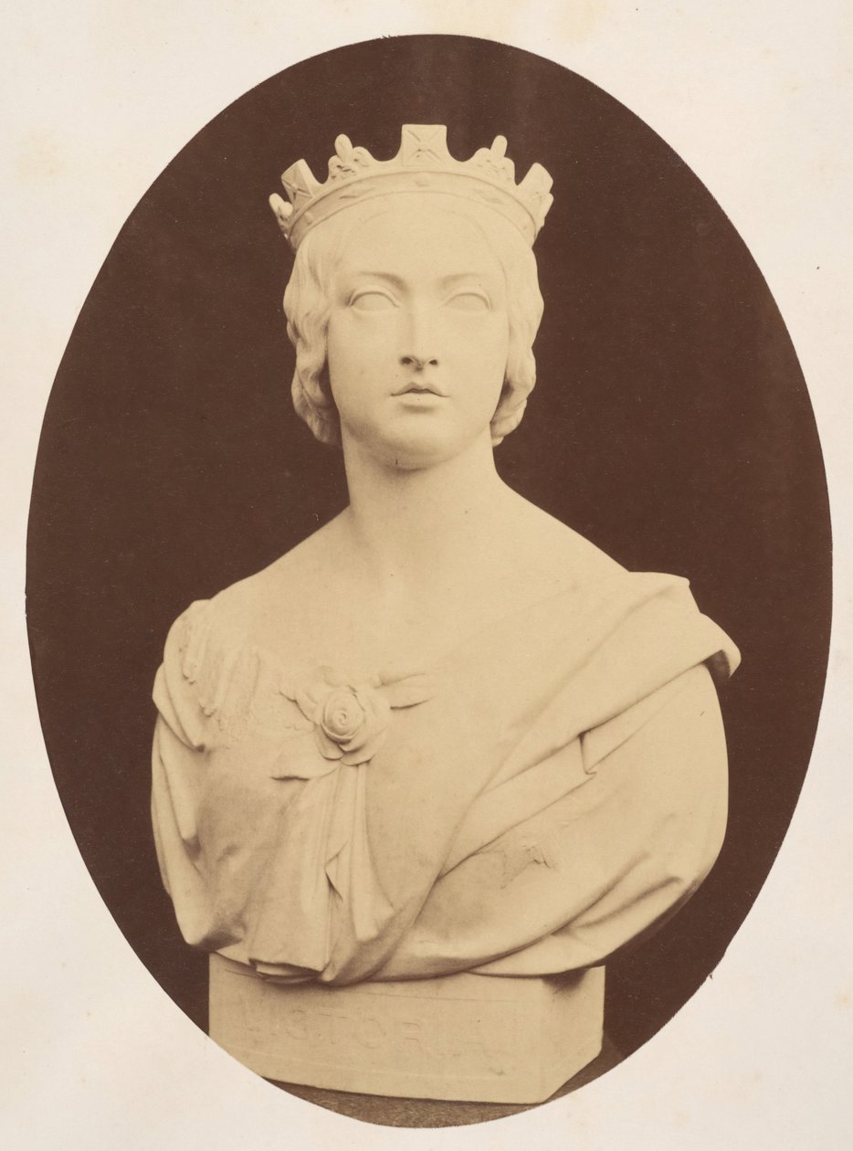 Copia de un busto de Su Majestad la Reina Victoria, por Joseph Durham, Esq. F.S.A. de Hugh Welch Diamond