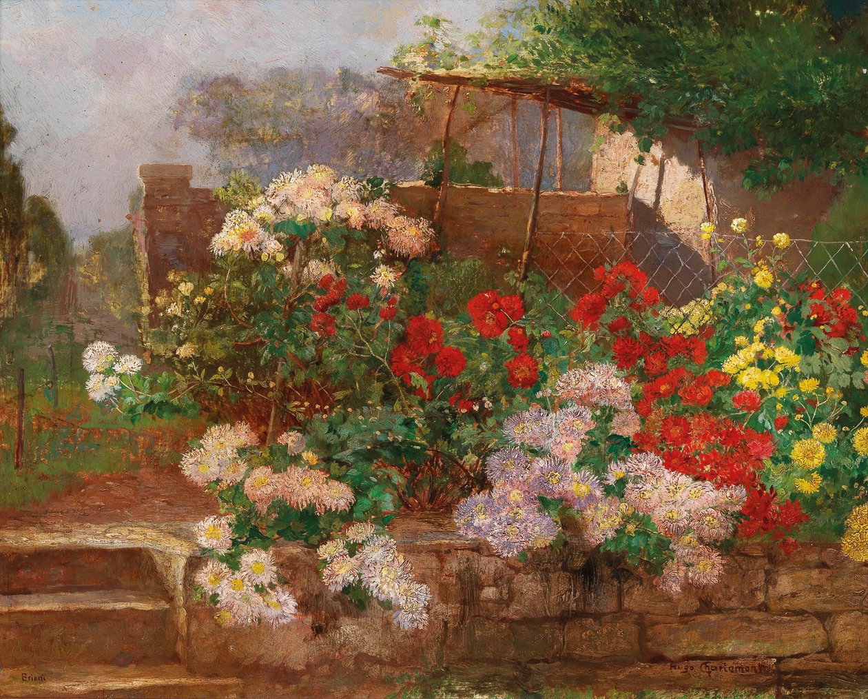 Jardín en Brioni de Hugo Charlemont