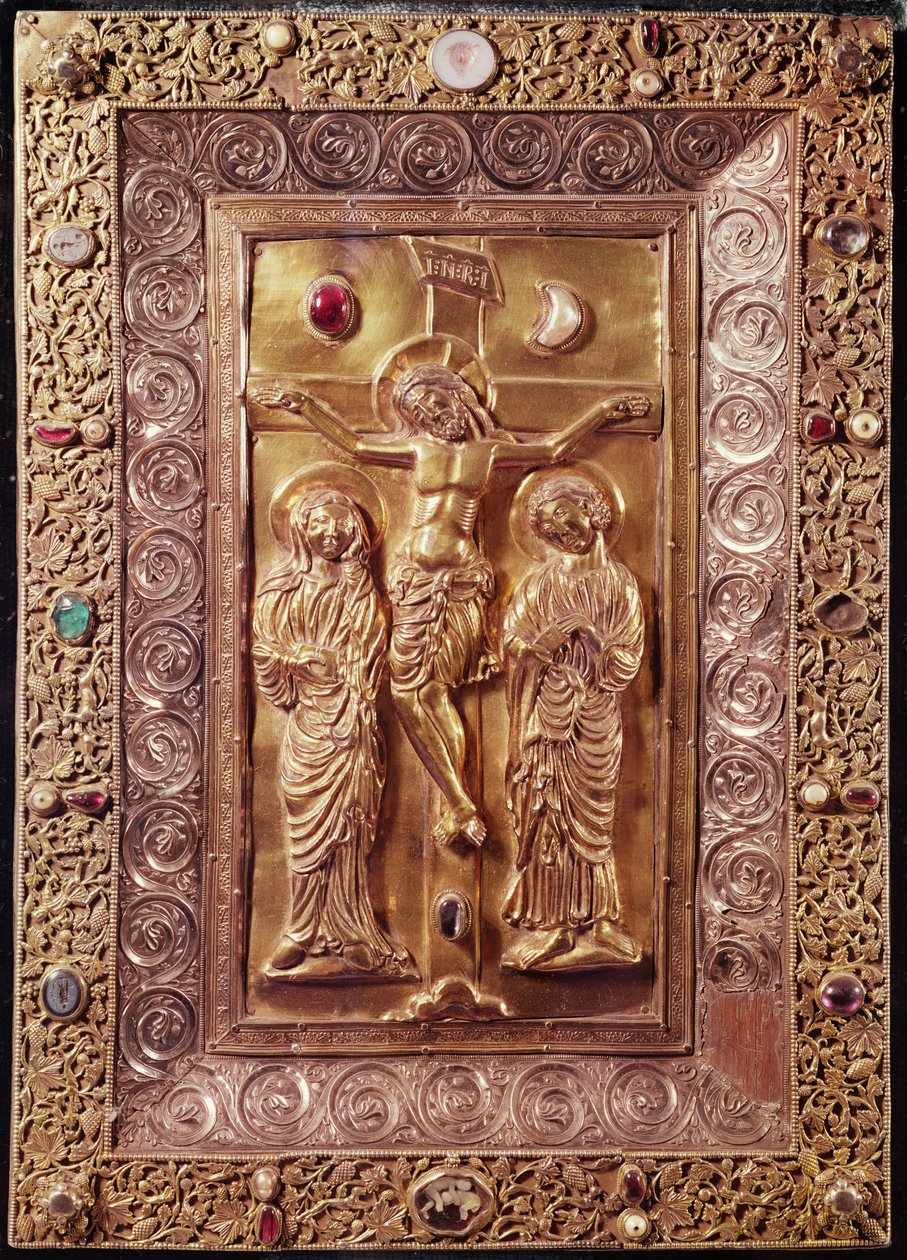 Calvario, c.1228 de Hugo d Oignies