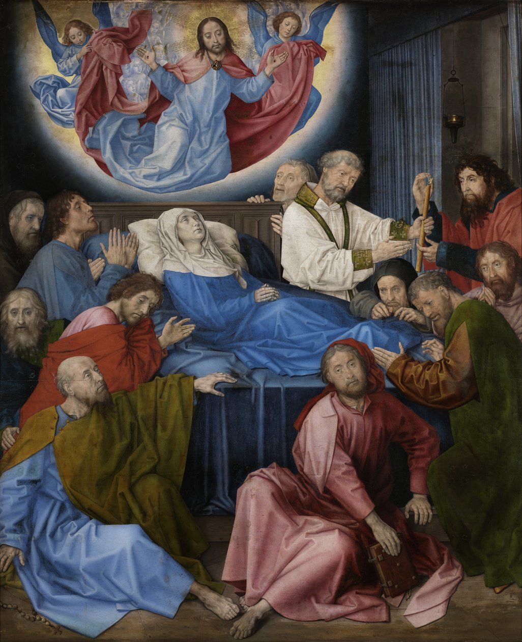 Muerte de la Virgen de Hugo van der Goes