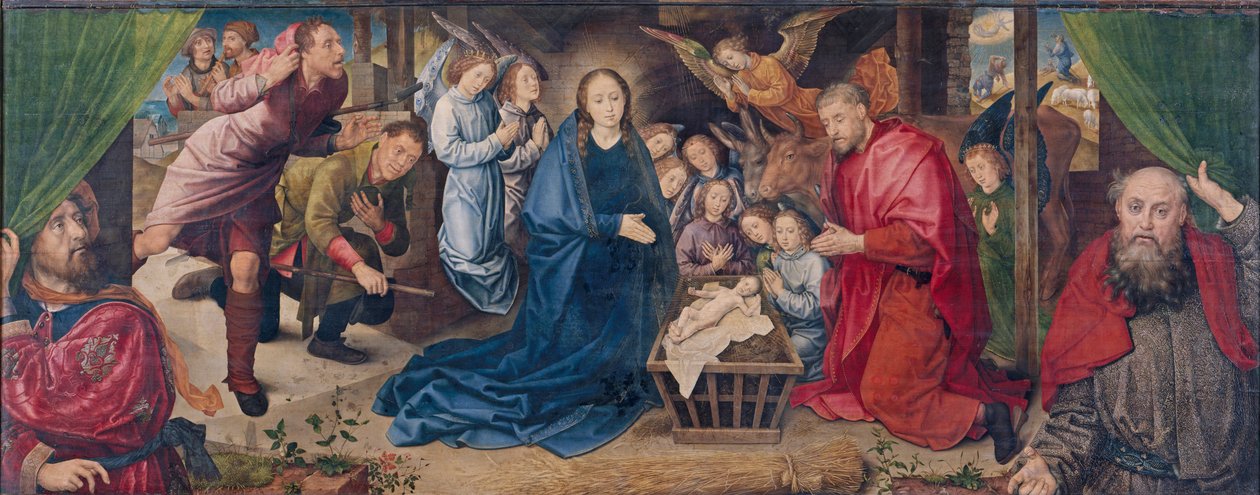 La Adoración de los Pastores de Hugo van der Goes