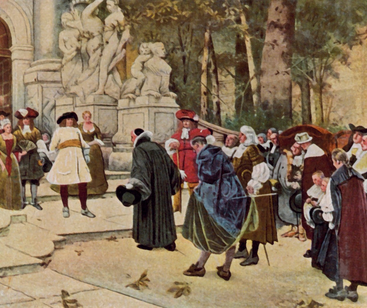 El Gran Elector recibe a los emigrantes de Hugo (after) Vogel