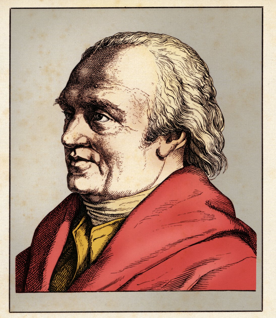 Frederick William Herschel (15 noviembre 1738-25 agosto 1822) 1854 (grabado) de Hugo Bürkner