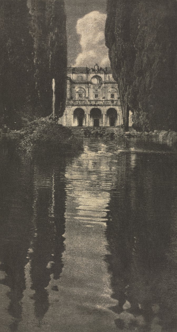 Camera Work: Villa Falconieri de Hugo Henneberg