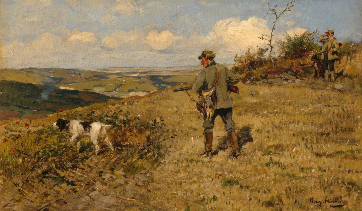 Caza de otoño de Hugo Muhlig
