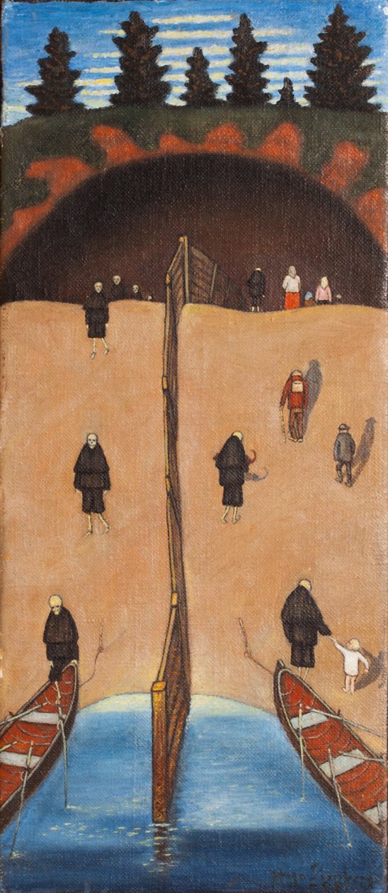 En la Puerta de Tuonela de Hugo Simberg