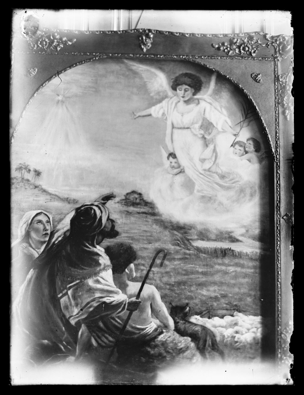 El ángel se aparece a los pastores de Hugo Simberg