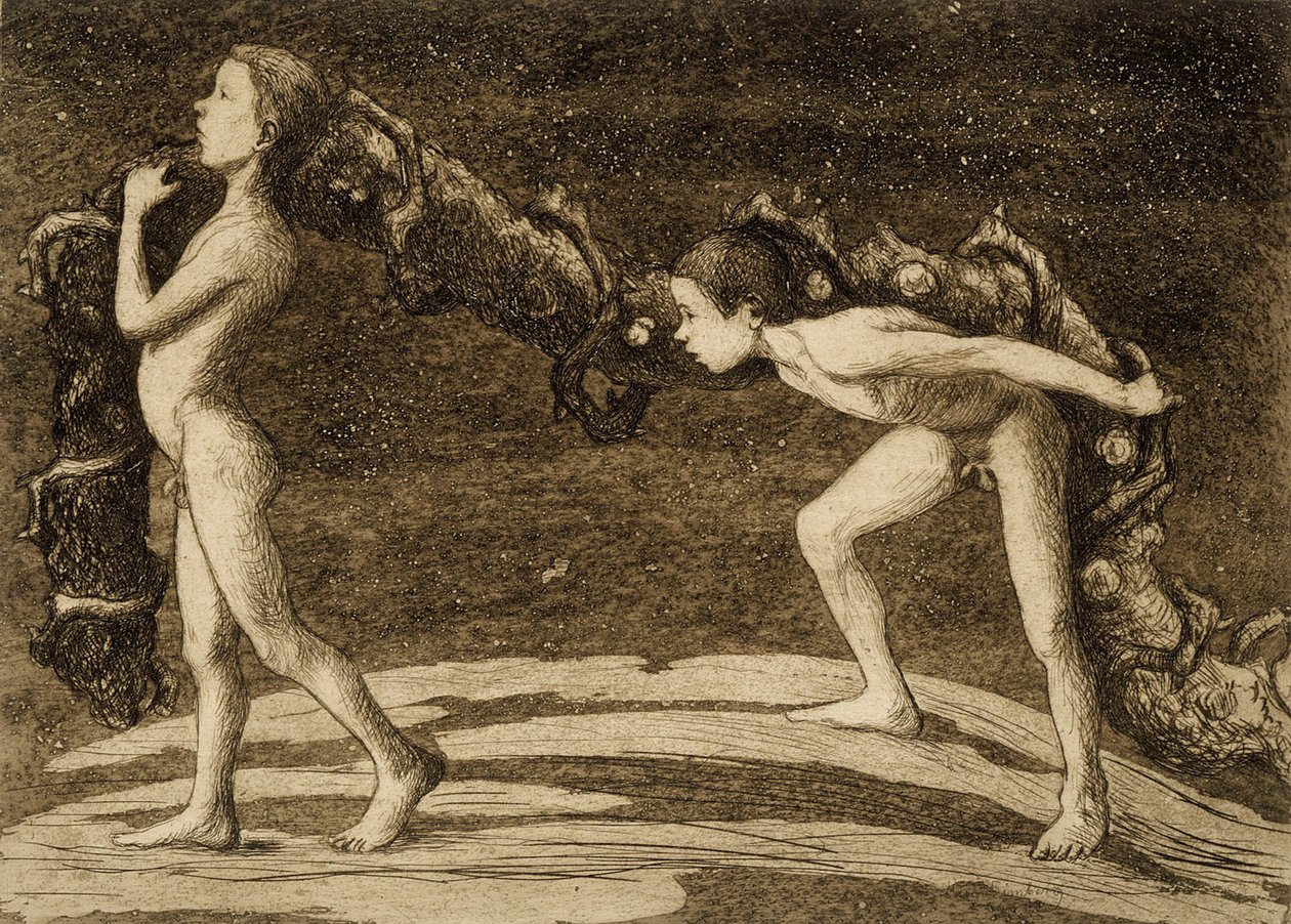 Portadores de guirnaldas de Hugo Simberg