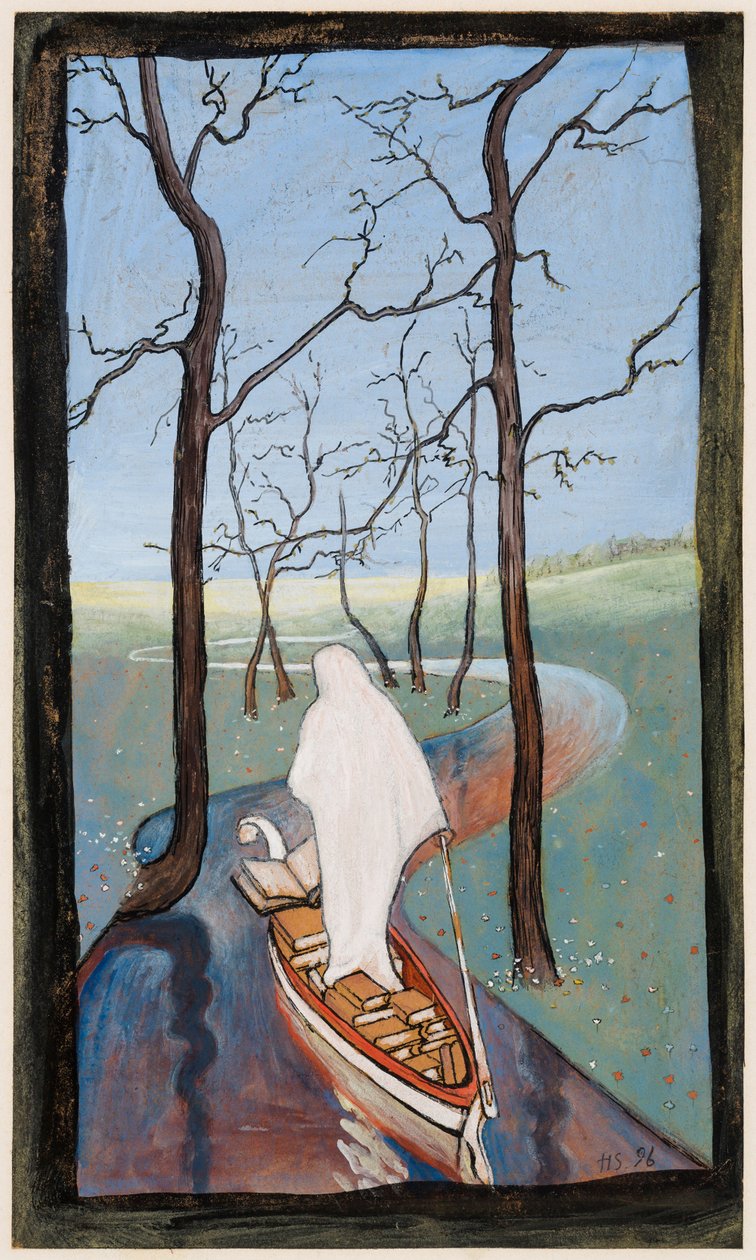 En el río de la vida; La corriente de la vida de Hugo Simberg