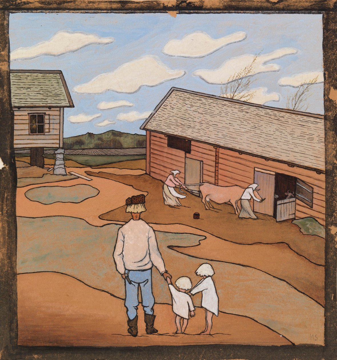 Sensación primaveral de Hugo Simberg