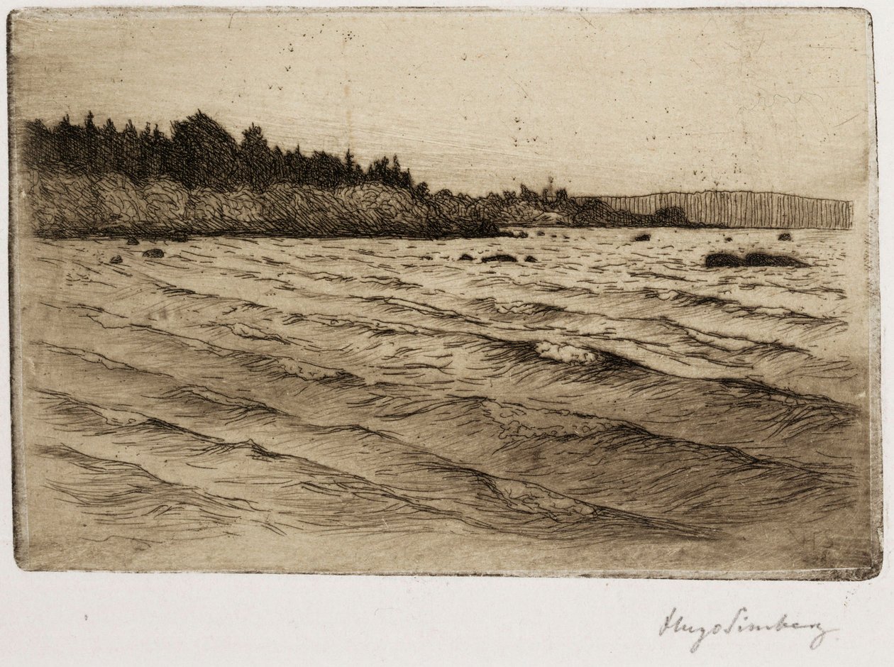 Olas de verano de Hugo Simberg