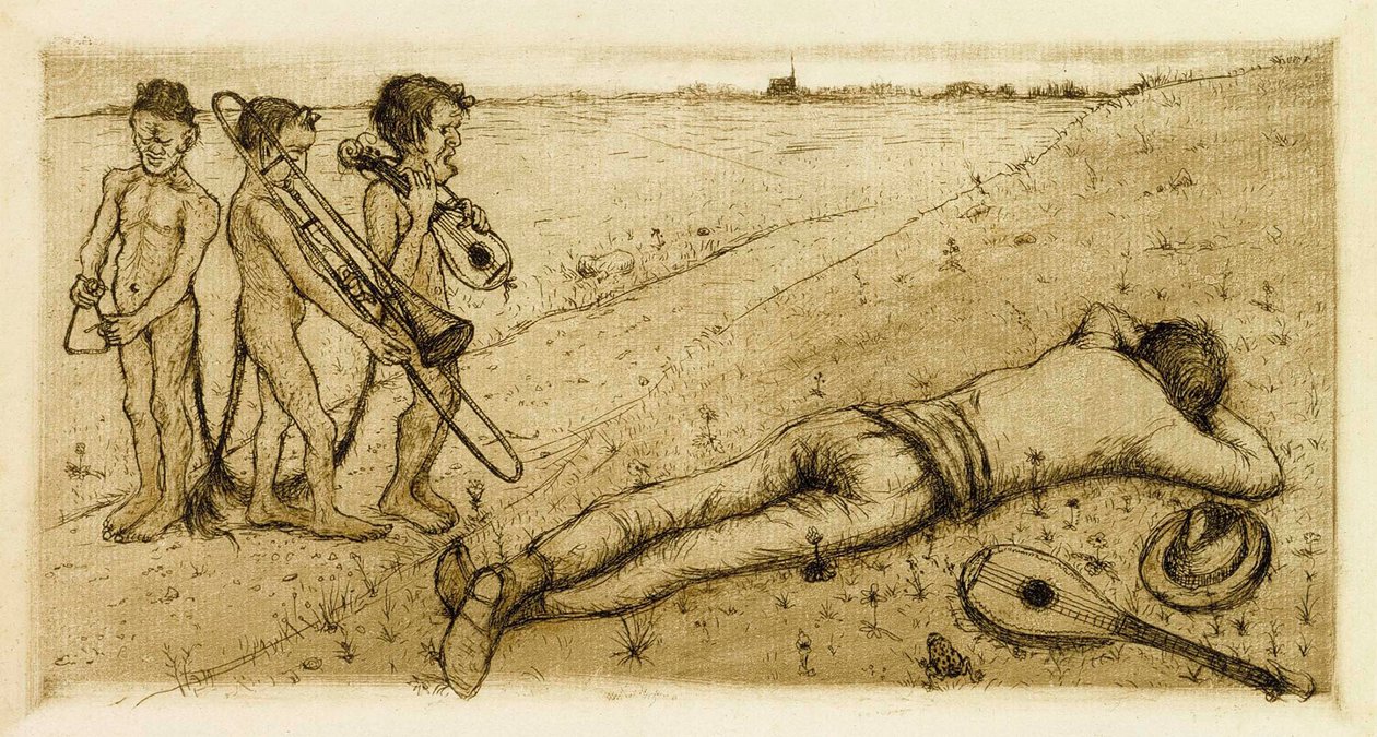 Canto del cisne de Hugo Simberg