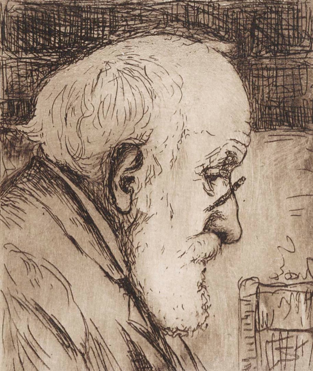 El padre del artista de Hugo Simberg