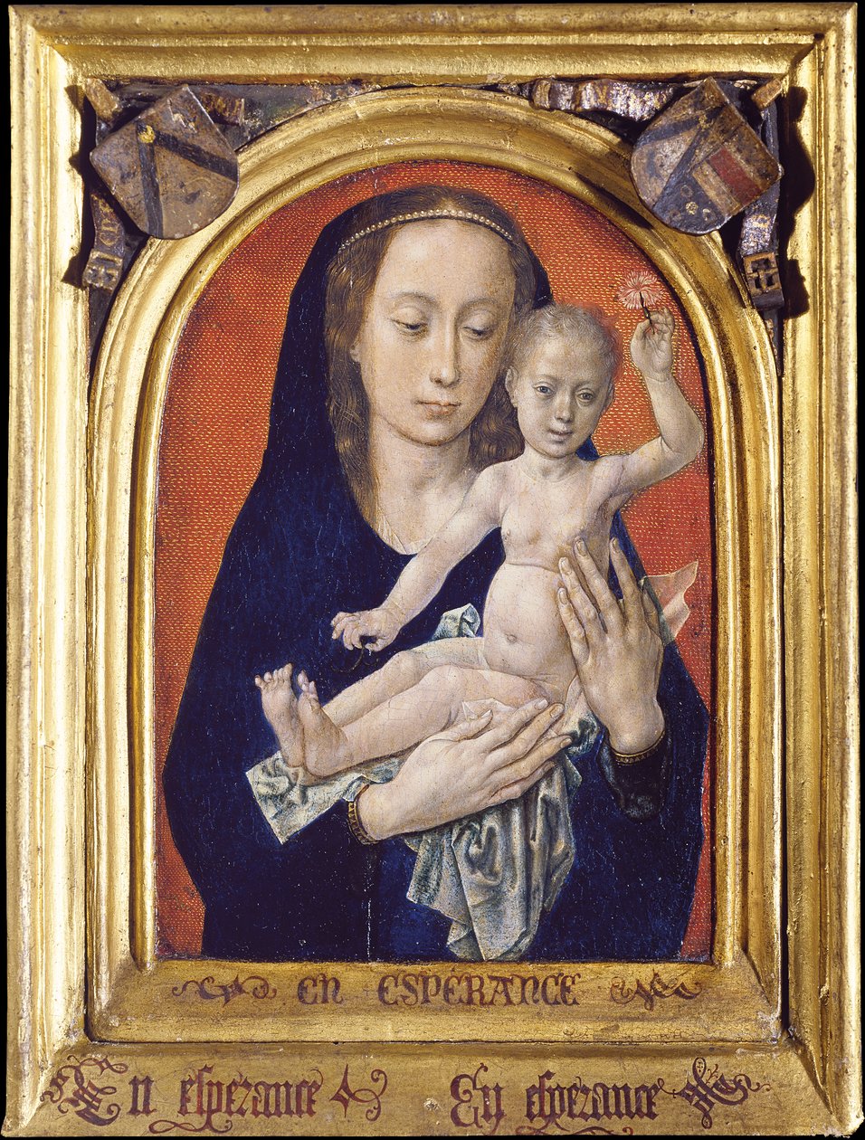 Virgen con el Niño de Hugo van der Goes