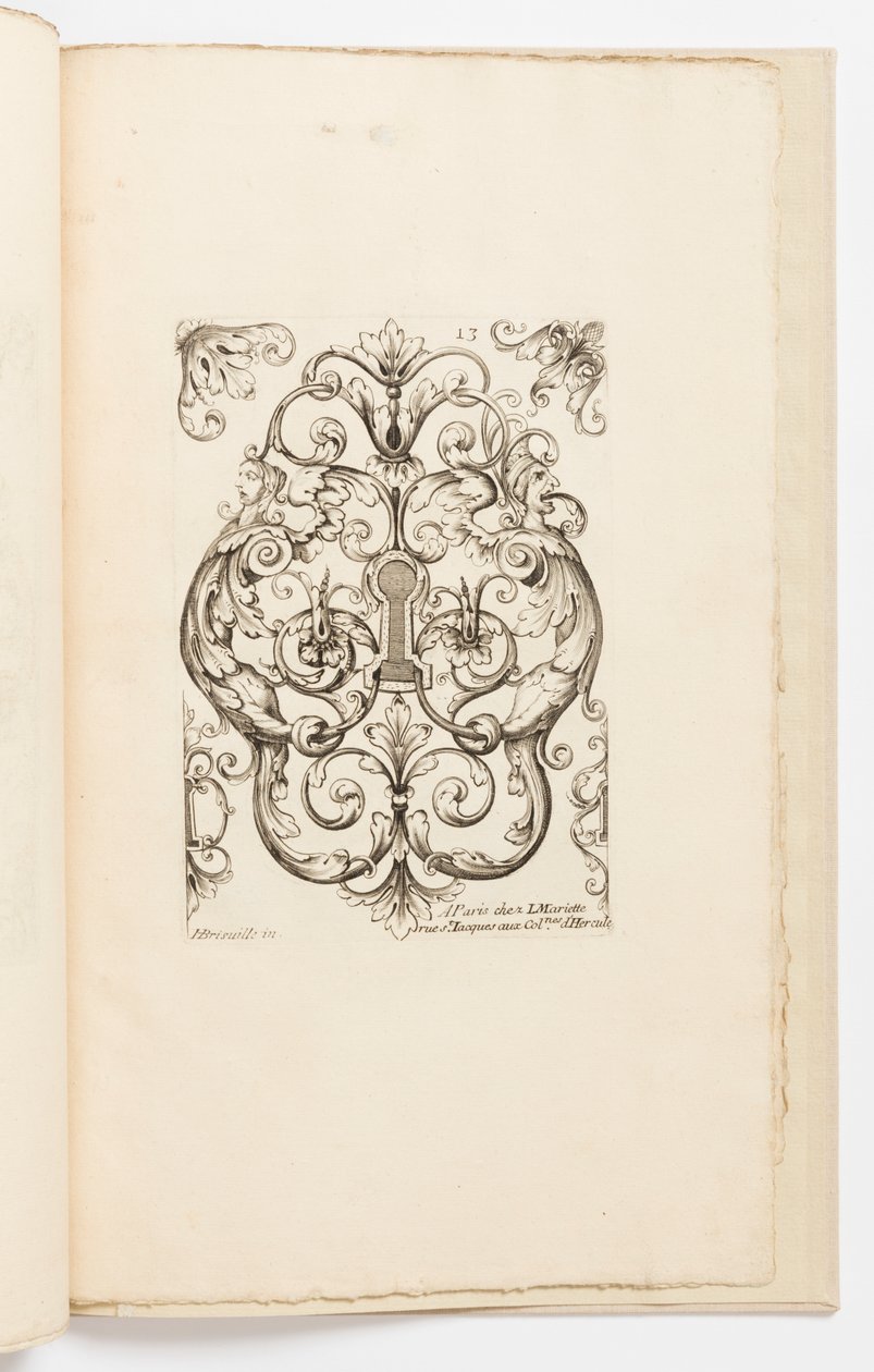 Placa 13, de Diversas piezas de cerrajeros de Hugues Brisville