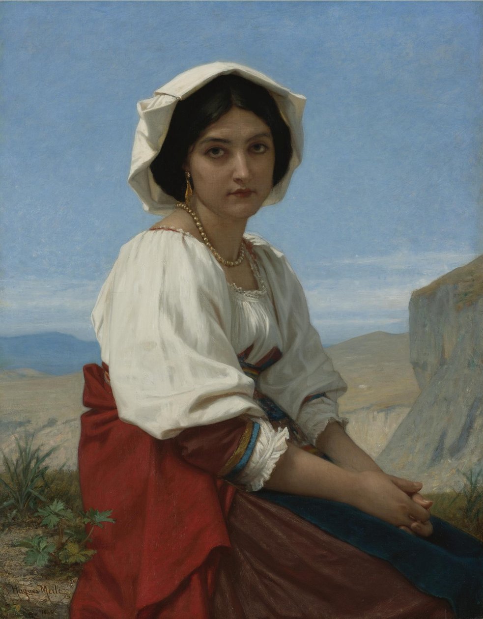 Chica italiana de Hugues Merle