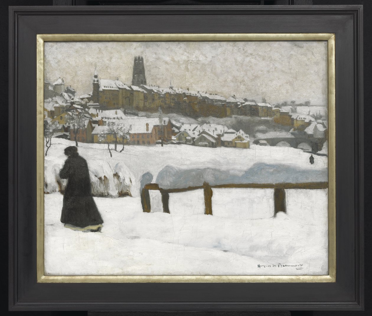 Friburgo en la nieve de Hugues de Beaumont