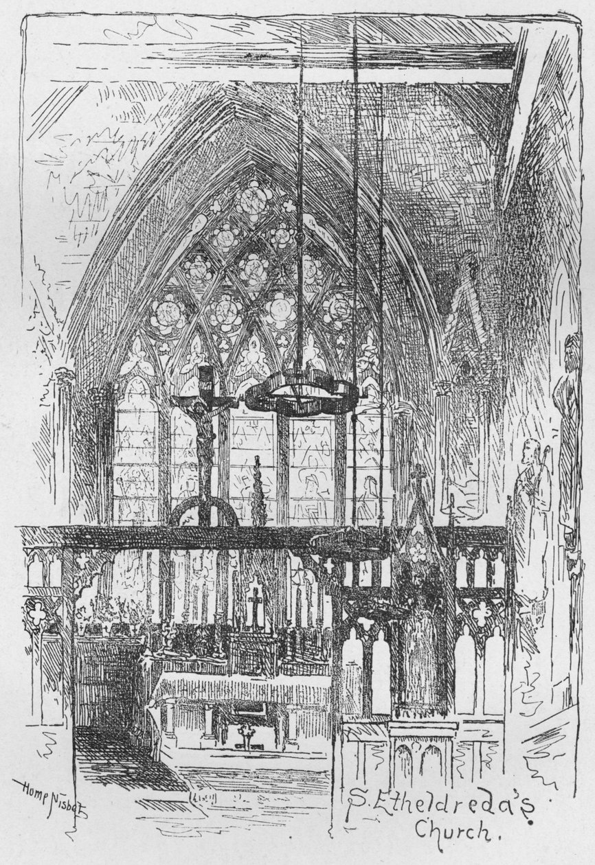 Iglesia de Santa Etheldreda de Hume Nisbet