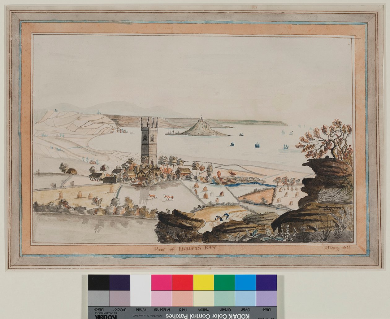 Parte de la Bahía de Mount de Humphry Davy