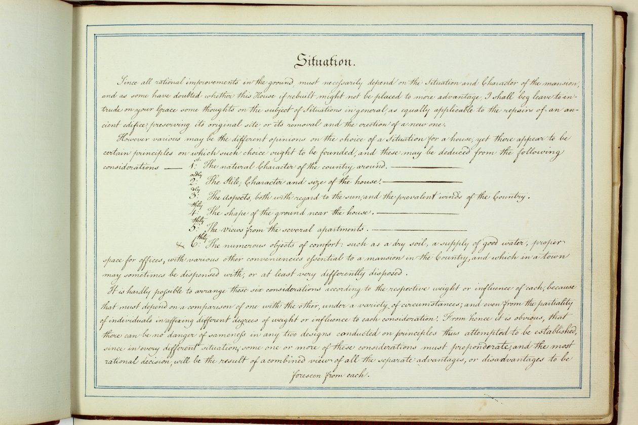 Libro Rojo: Welbeck de Humphry Repton