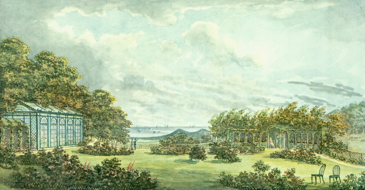 Libro rojo para Sheringham Hall, c.1812 de Humphry Repton