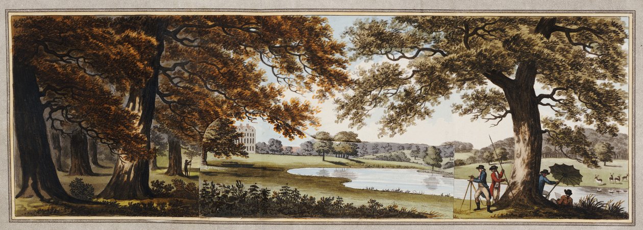 Bocetos y Sugerencias sobre Jardinería Paisajística, 1794 de Humphry Repton