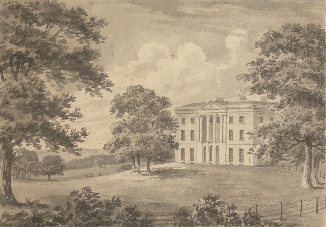 West Hill, la sede de D.H. Rucker de Humphry Repton
