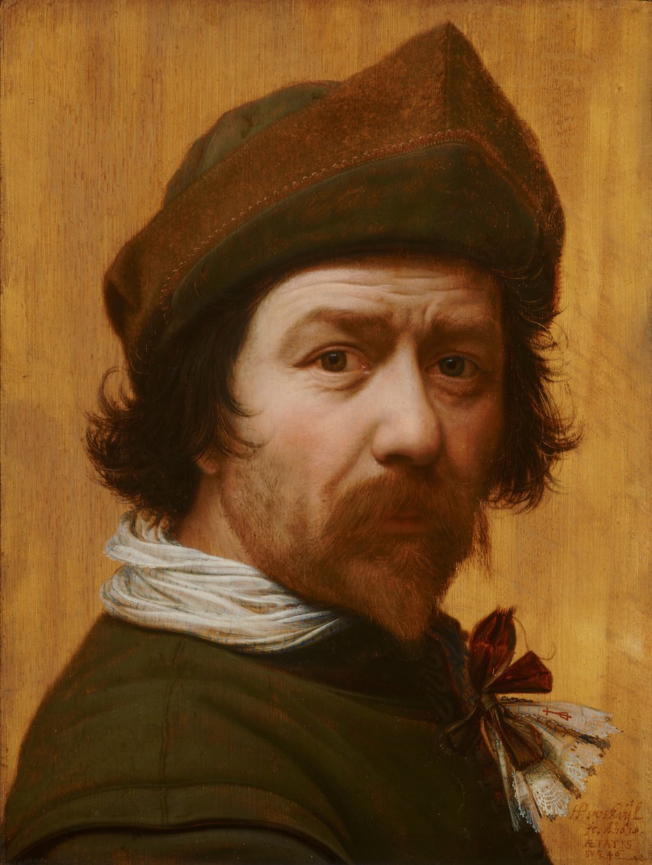 Autorretrato, 1638 de Huygh Pietersz. Voskuyl