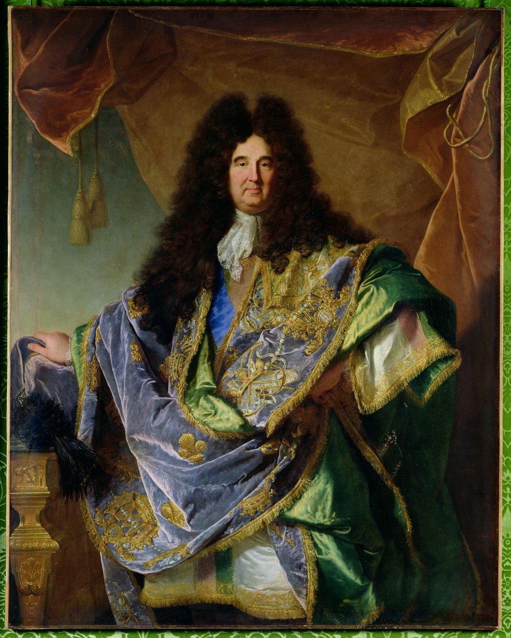 Retrato de Philippe de Courcillon (1638-1720) Marqués de Dangeau, 1702 de Hyacinthe Francois Rigaud
