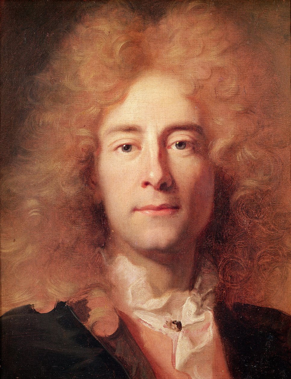 Retrato de un hombre desconocido de Hyacinthe Francois Rigaud