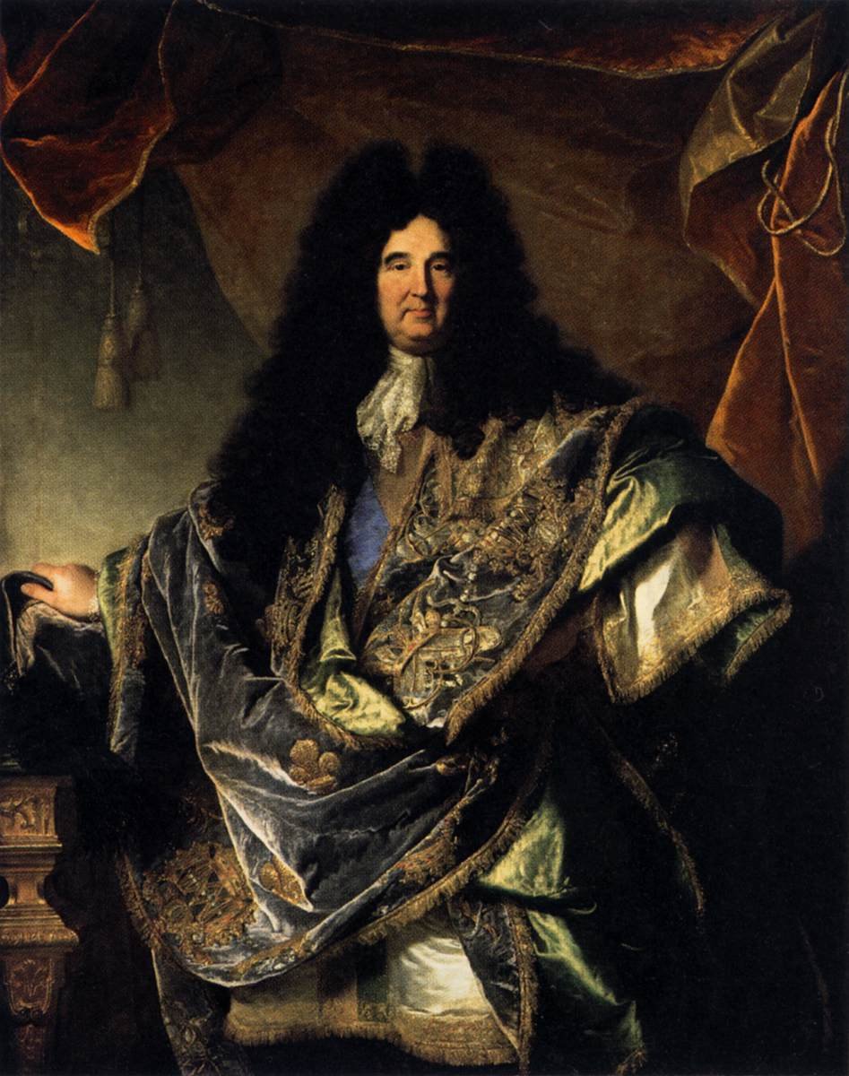 Retrato de Phillippe de Courcillon de Hyacinthe Francois Rigaud