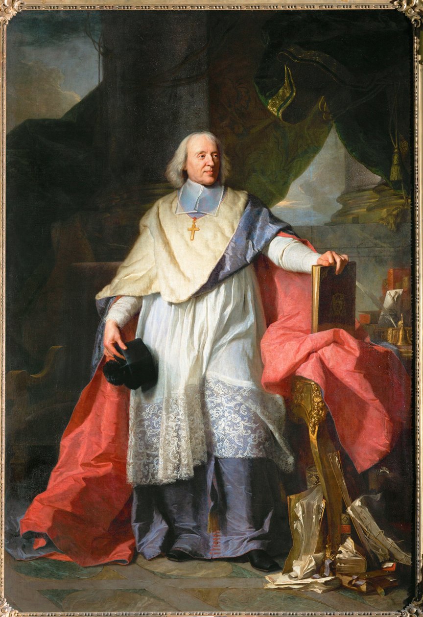 Jaques-Benigne Bossuet, obispo de Meaux ... de Hyacinthe Francois Rigaud