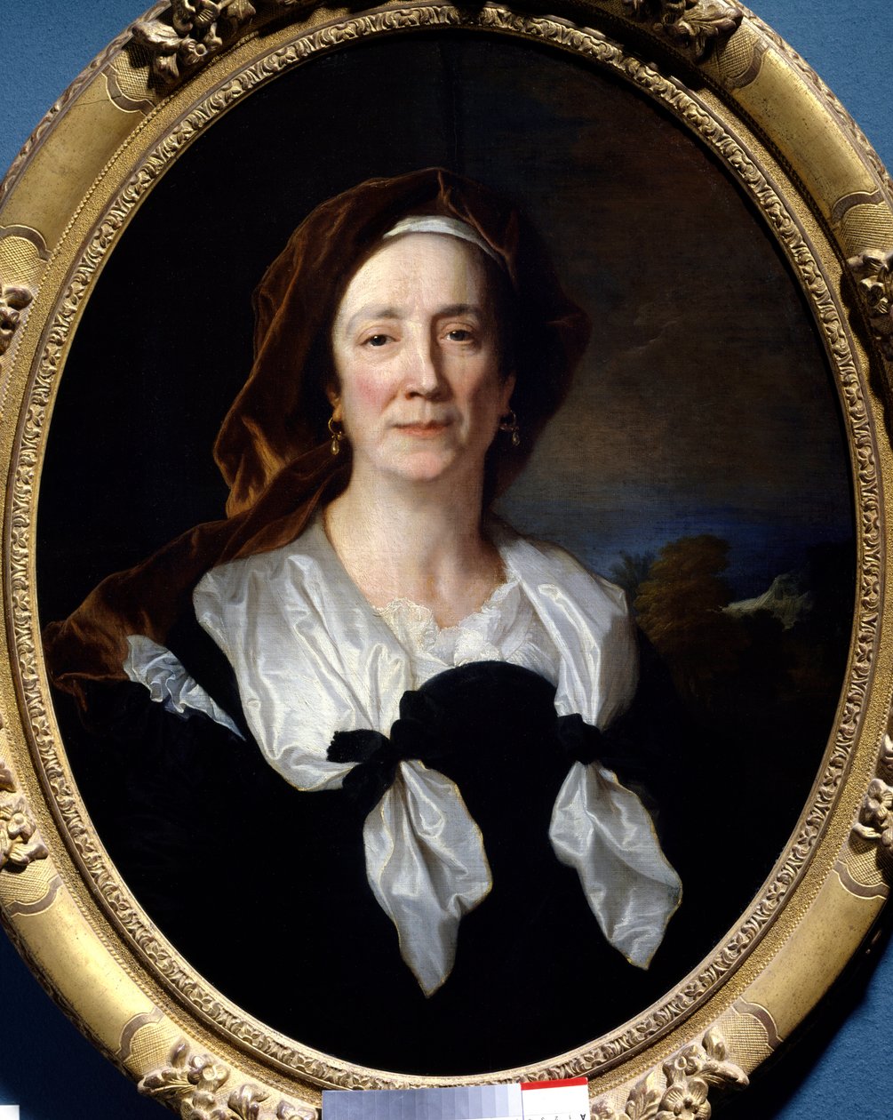 Retrato de Marie Serre, madre del artista de Hyacinthe Francois Rigaud
